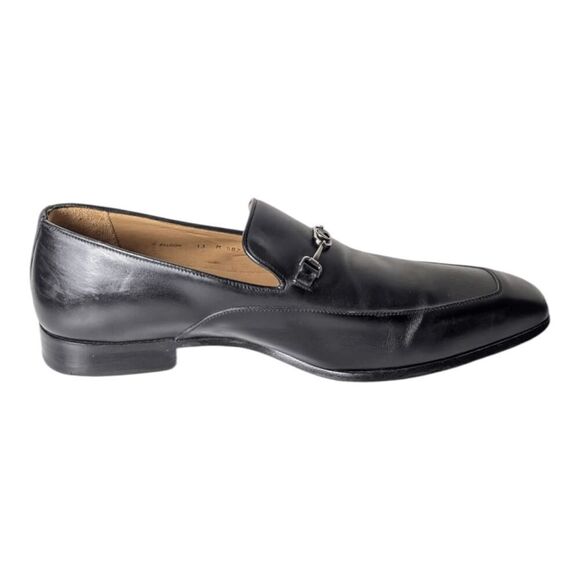 MEZLAN Falcon Black Leather Bit Loafer Size 13M - Picture 5 of 8